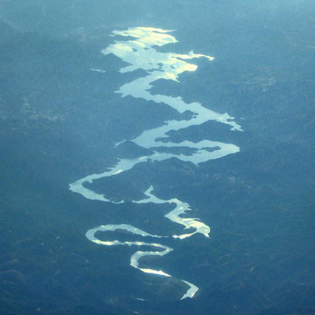 Hidden and little known places The Blue Dragon River,Portugal