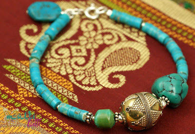 biżuteria z turkusu