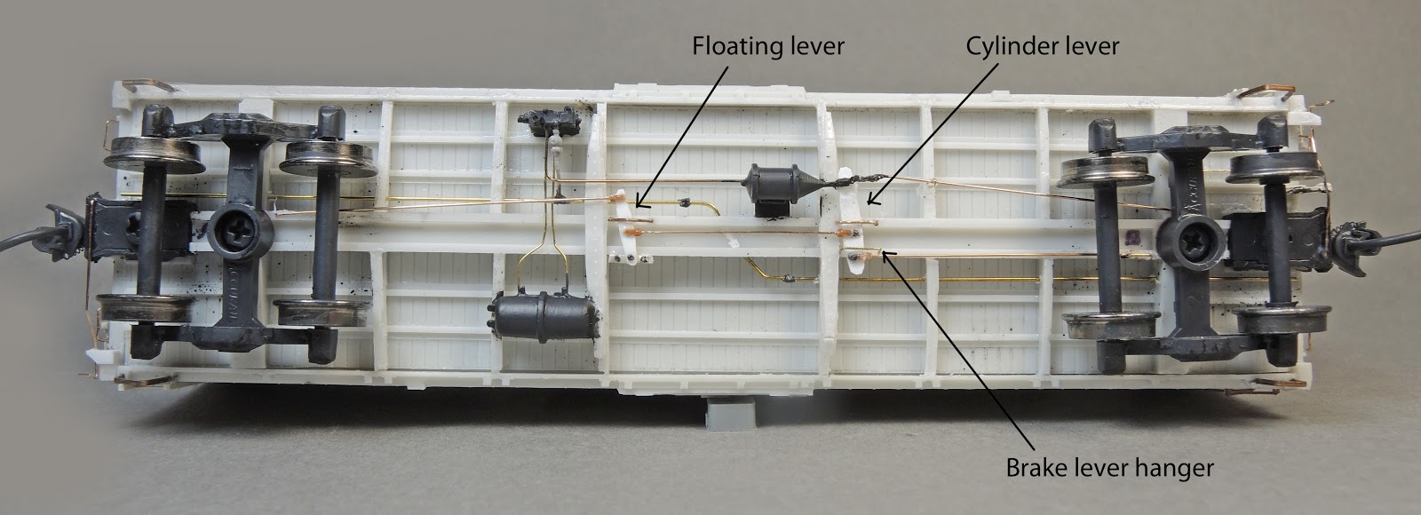 Minneapolis & Northland Railroad Company Modeling Brake Levers
