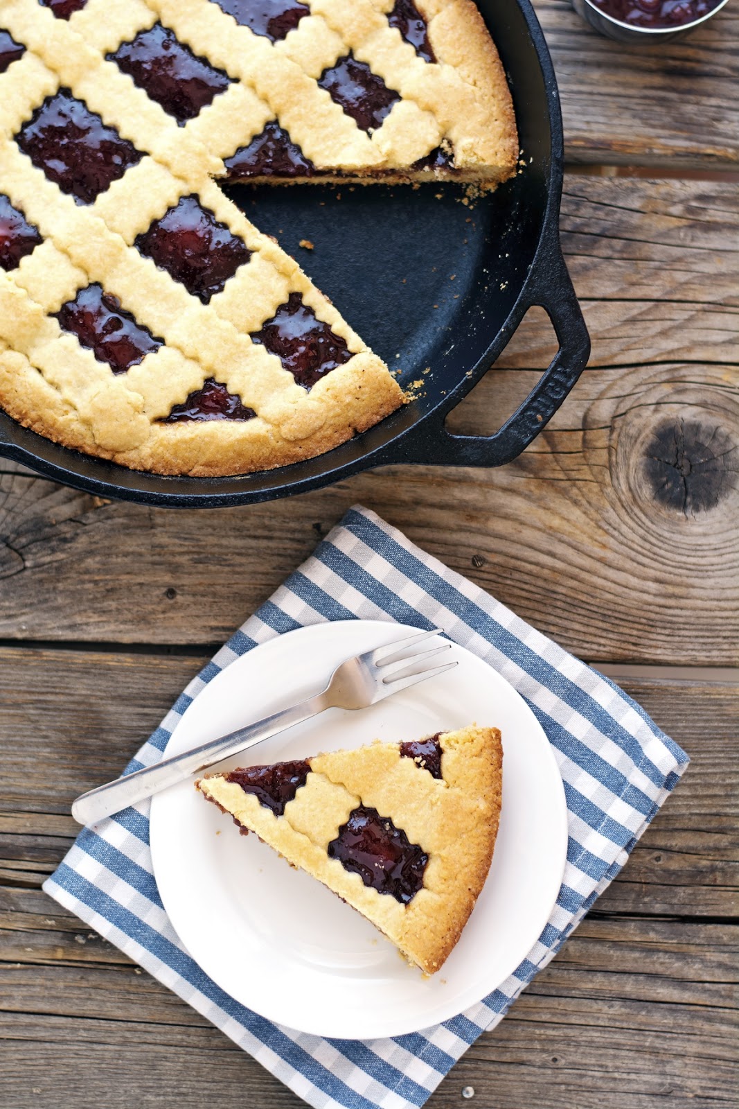 The Iron You Italian Jam Tart (Crostata)