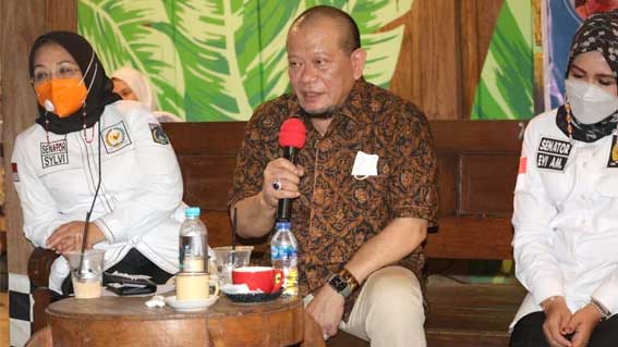 LaNyalla dan BEM DIY Diskusikan Sistem Demokrasi Indonesia