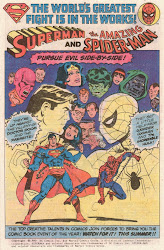 1980 superman spider ads comics marvel dc 1980s ad