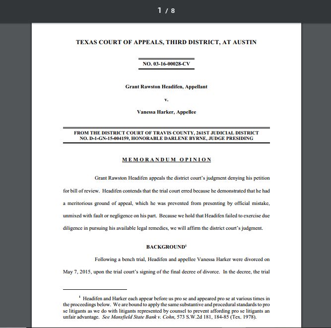 Consumer Debt Litigation (mostly Texas) Court of Appeals lectures pro