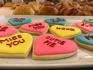 Valentine's day sugar cookies