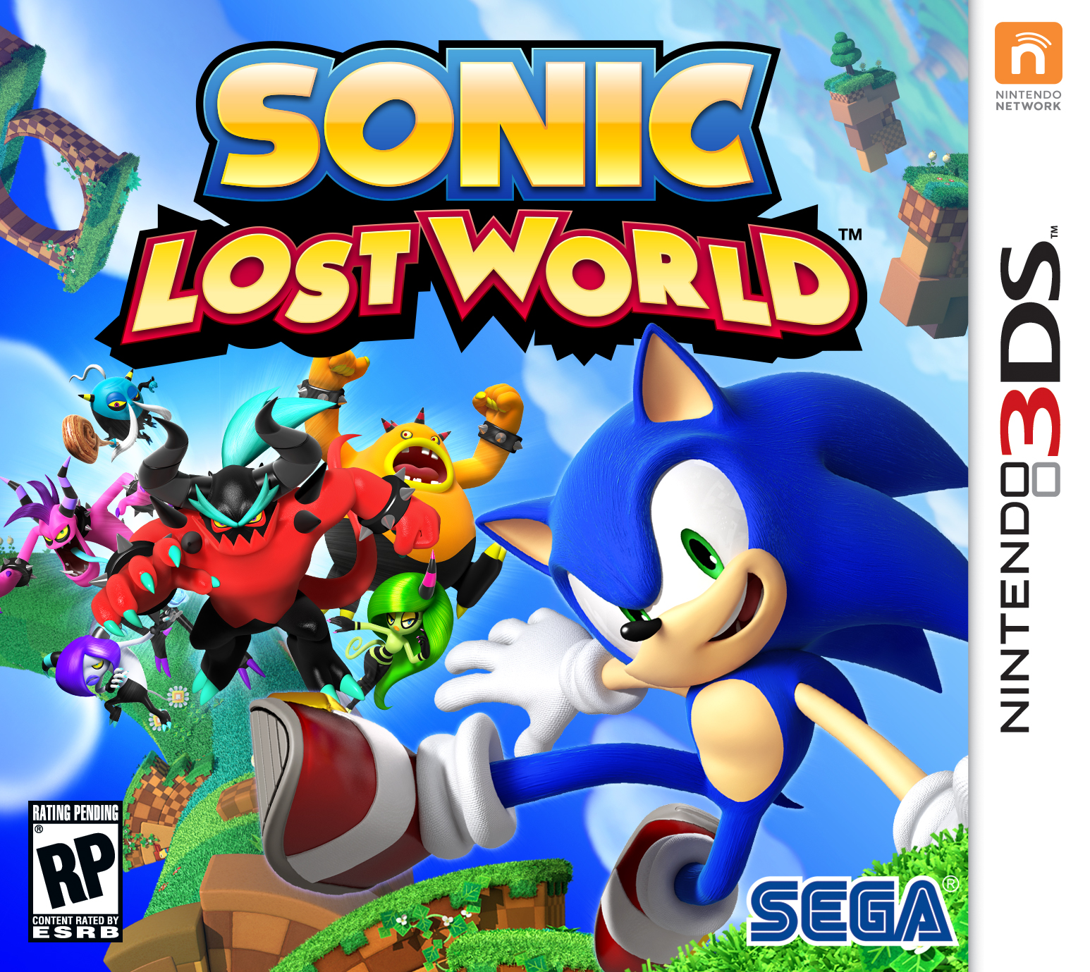 Sonic Lost World Differences Between Wii U And 3ds