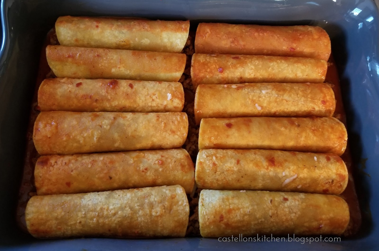 Castellon's Kitchen Al Pastor Enchiladas with Pineapple Avocado Salsa