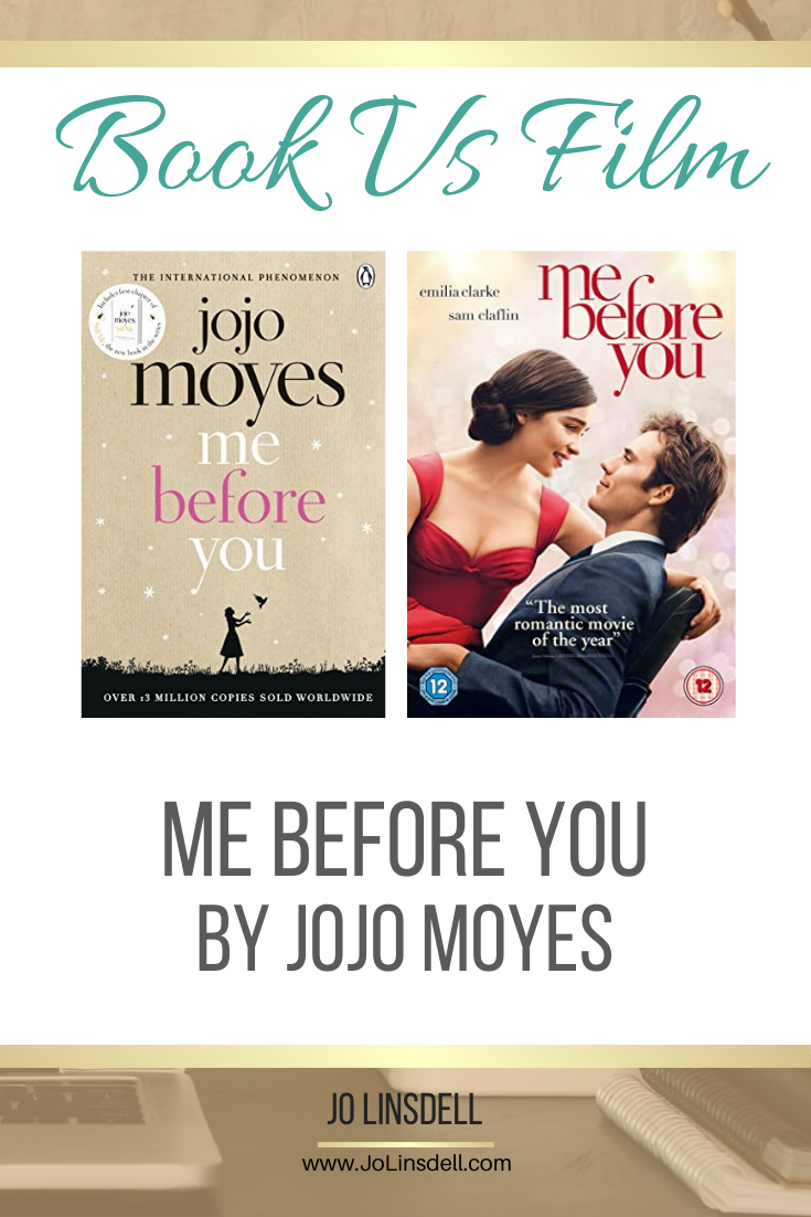 Book vs Film: Me Before You by Jojo Moyes