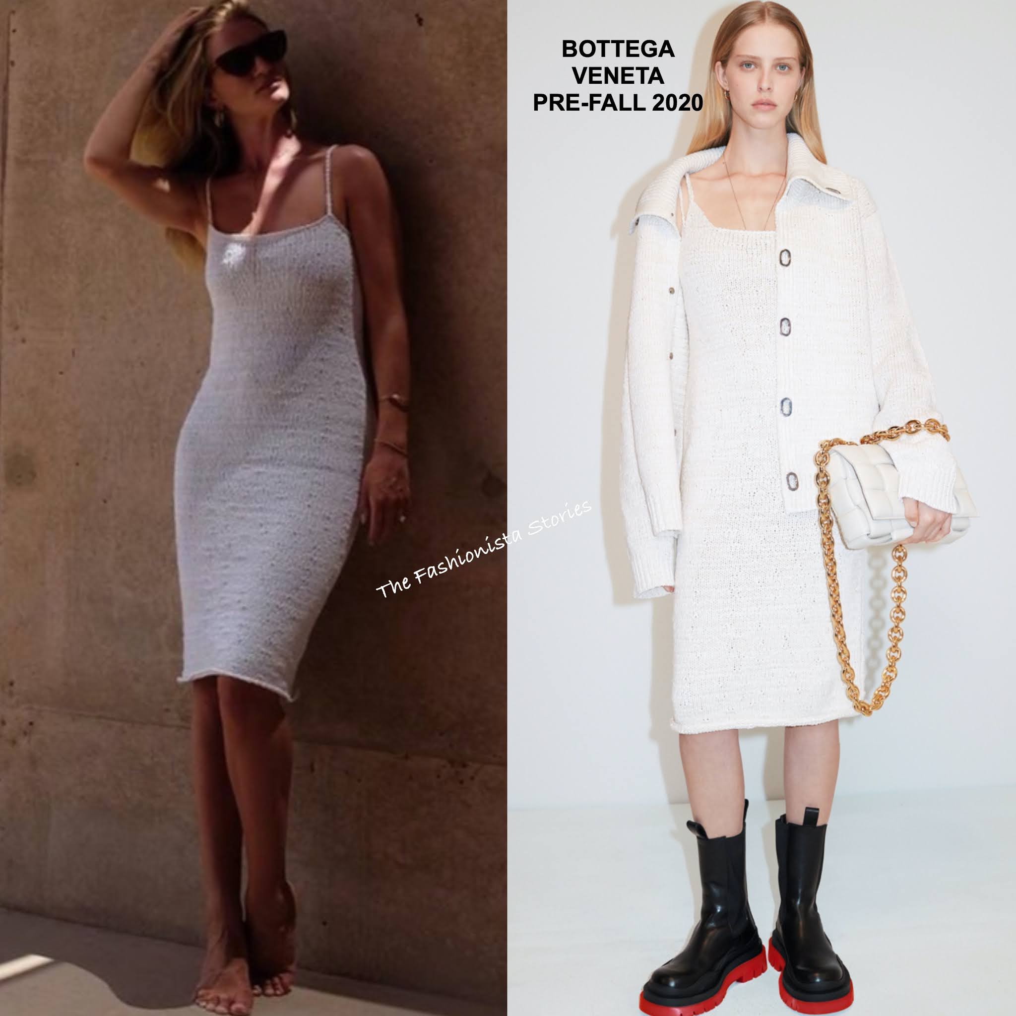 Instagram Style: Rosie Huntington-Whiteley in Bottega Veneta on Vacation