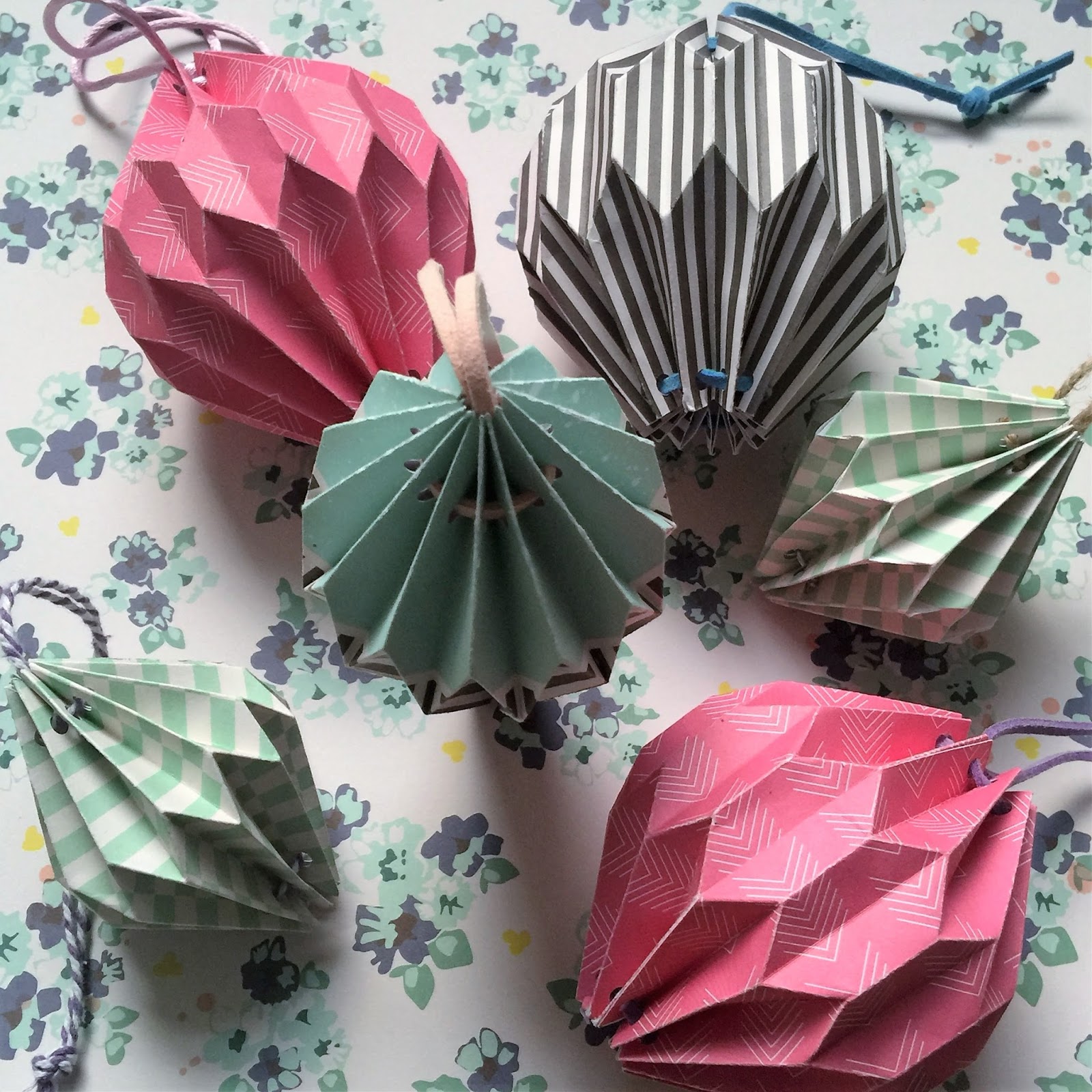 Silhouette UK Origami Lanterns with Free Cut File