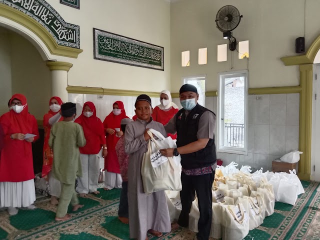 MT Al Ikhlas Babussalam, UBL dan ACT Bandar Lampung Santuni Ratusan Anak Yatim