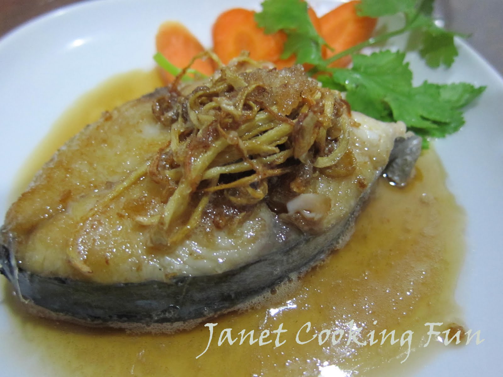 Wooi 's Blog Fish Recipe Ginger Fish in Sesame Oil