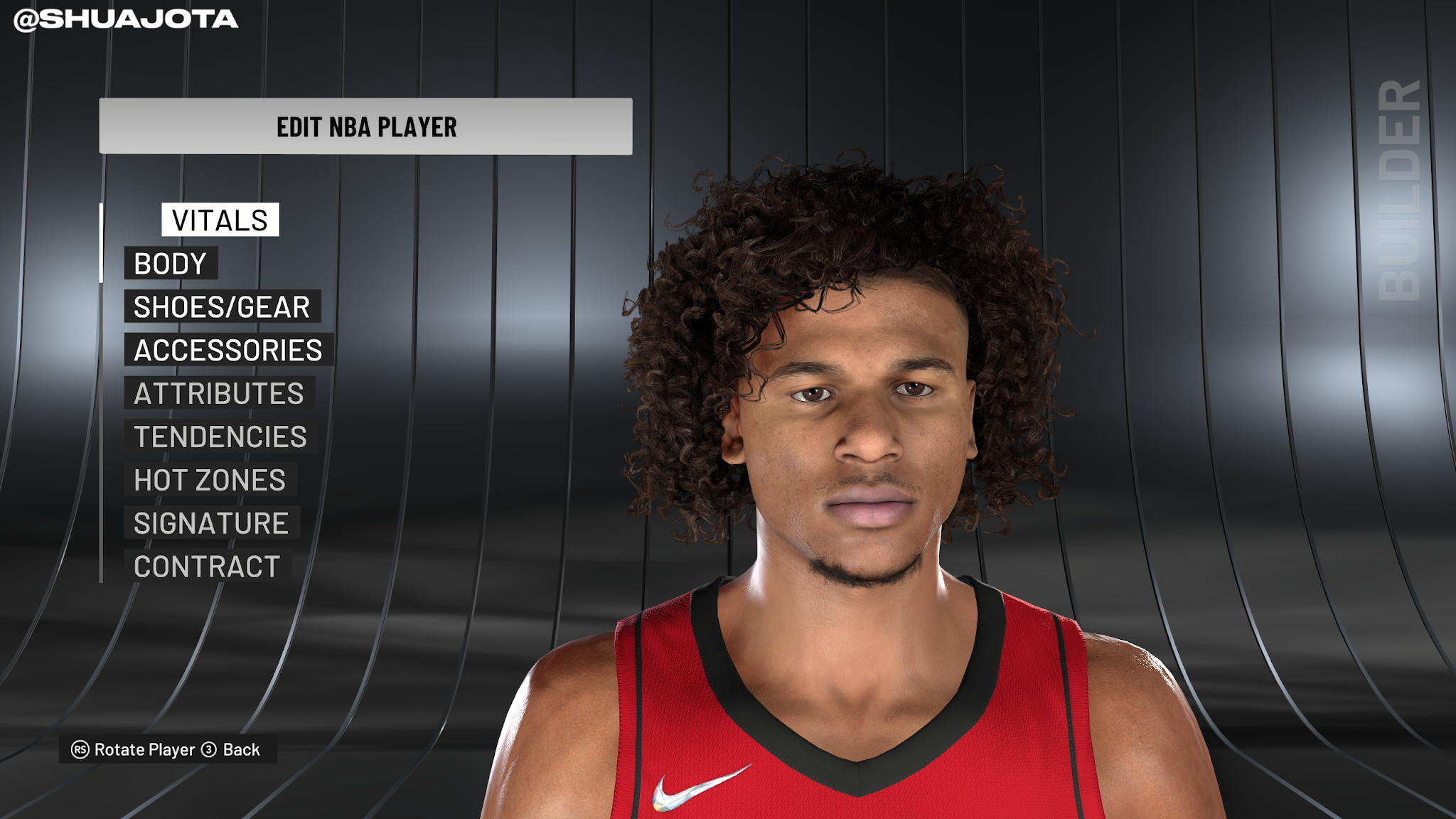 NBA 2K22 Jalen Green Cyberface with Tattoos (Chest and Legs) by