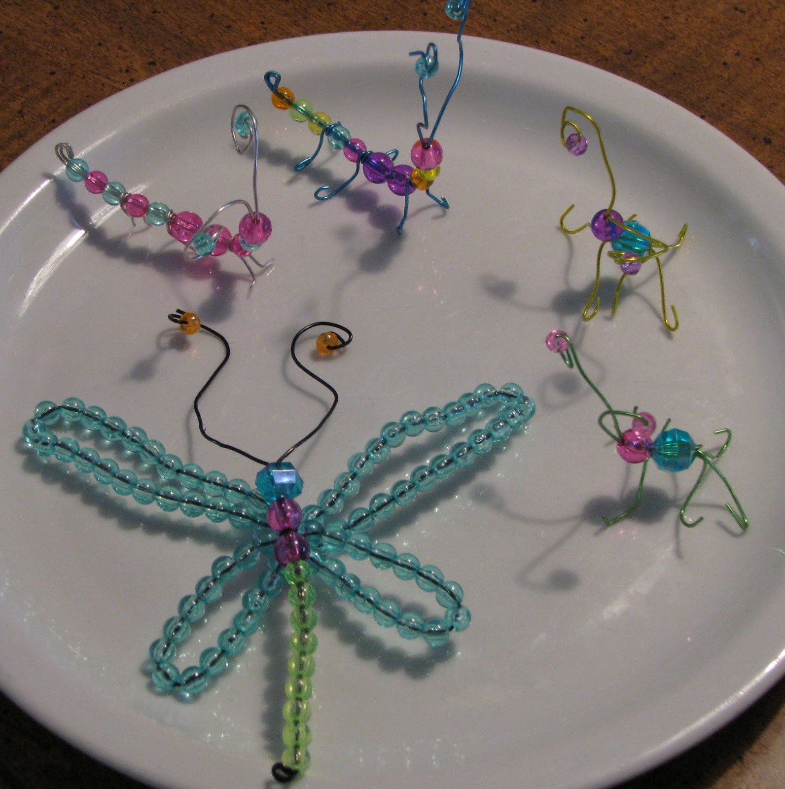 Simple Bead Insects JeNNspeak: Craft Review: Beaded Bugs