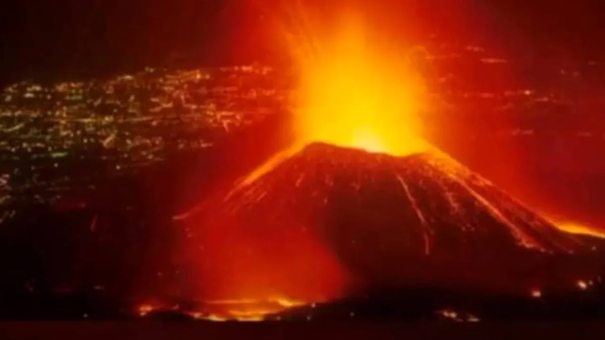 Congo, erupción volcánica