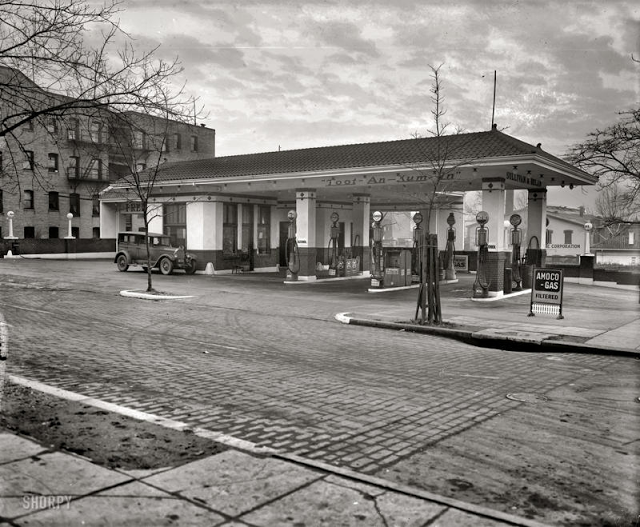 Vintage Photos of Gas Stations