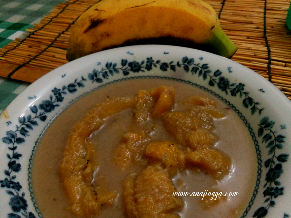 Pengat Pisang Makanan Ibunda Anajingga