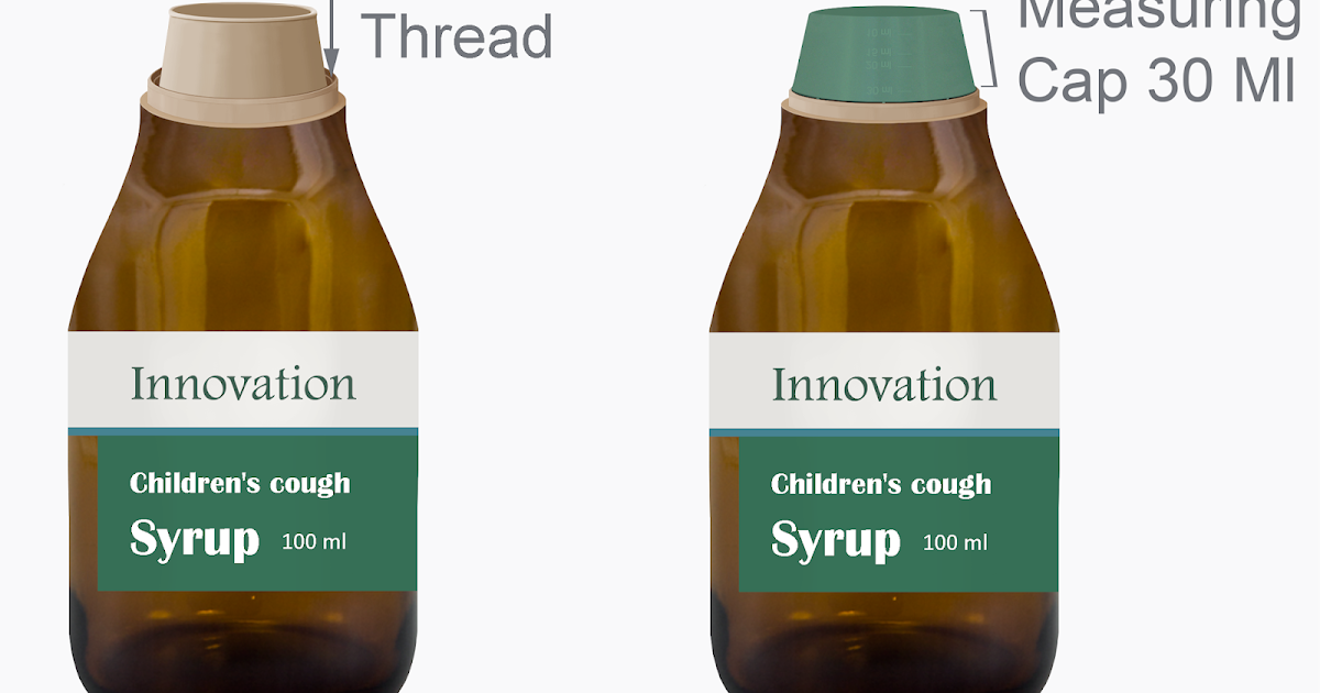 Innovation Syrup Bottle / Measuring Cap 30 Ml Technology Innovation