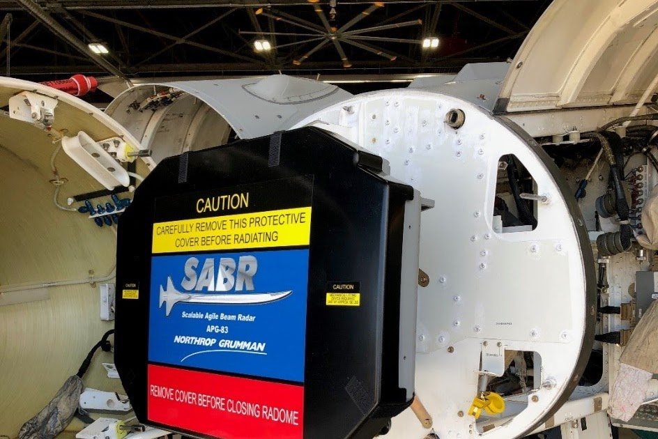El radar an apg 83 scalable agile beam radar sabr ha sido declarado