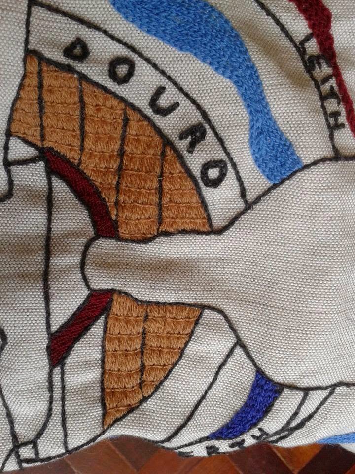 feeling stitchy: Scottish Diaspora Tapestry - Portuguese Panels