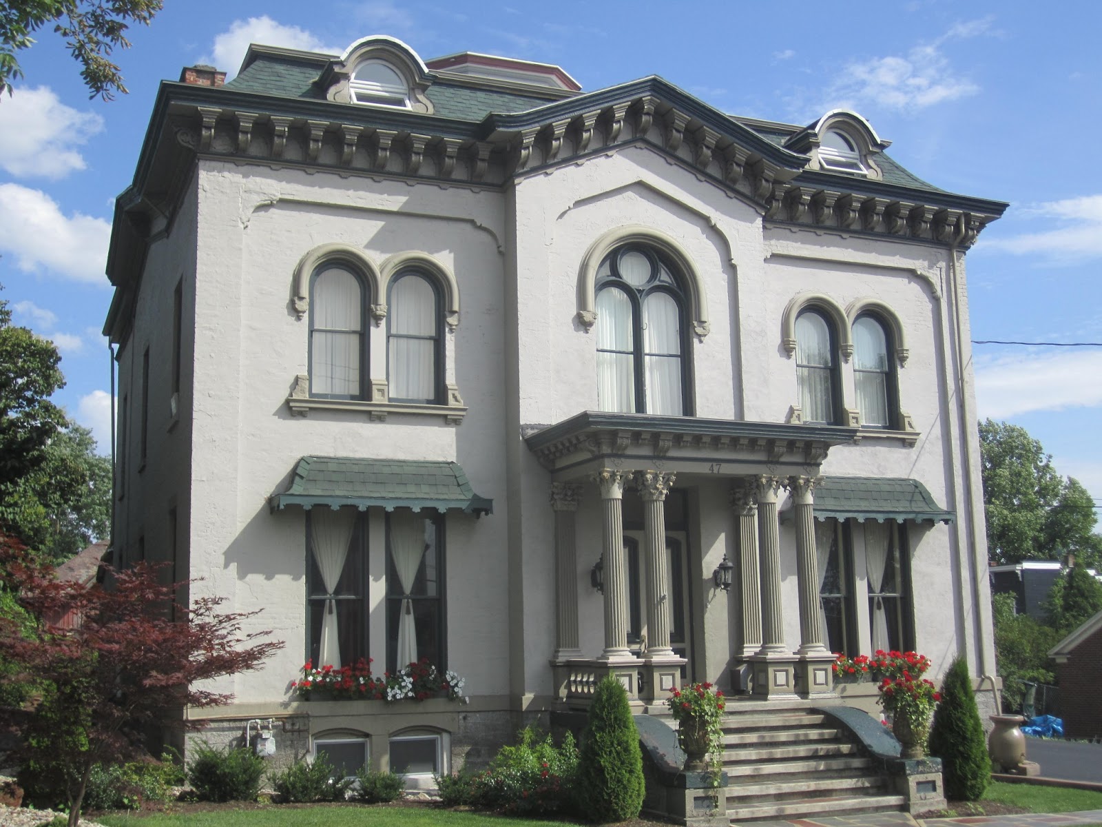 The Picturesque Style Italianate Architecture The John Kellogg House