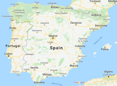 Geografi Spanyol