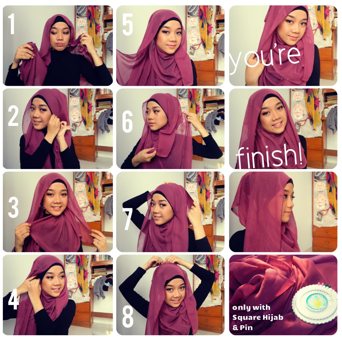 Stylish Hijab Tutorial 50 Trendy Hijab Styles Tutorials Of 2015 Stylish Hijab Tutorial 50 Trendy Hijab Styles Tutorials Of 2015