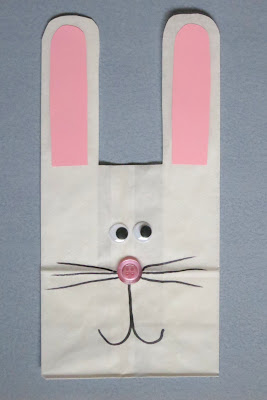 Cindy deRosier: My Creative Life: Bunny Week, Day 2: Paper Bag Bunny