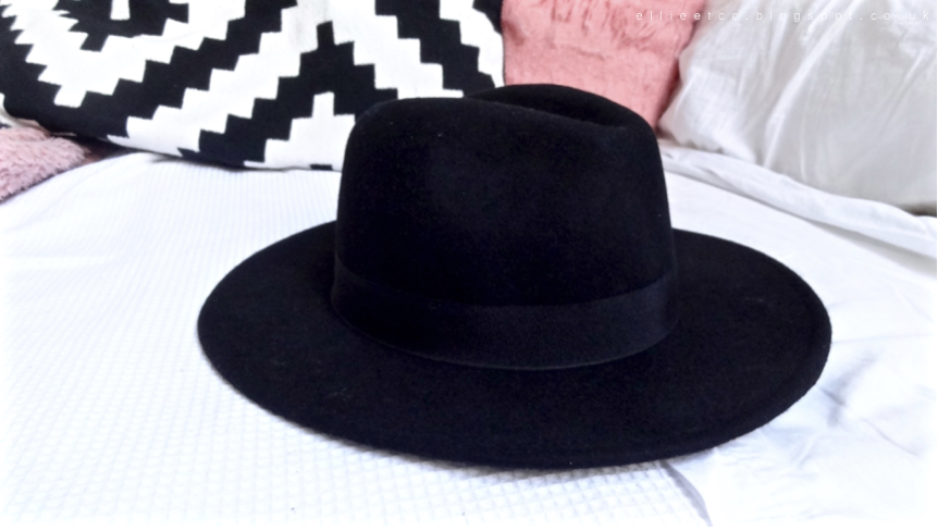 New In, haul, fedora hat, h&m