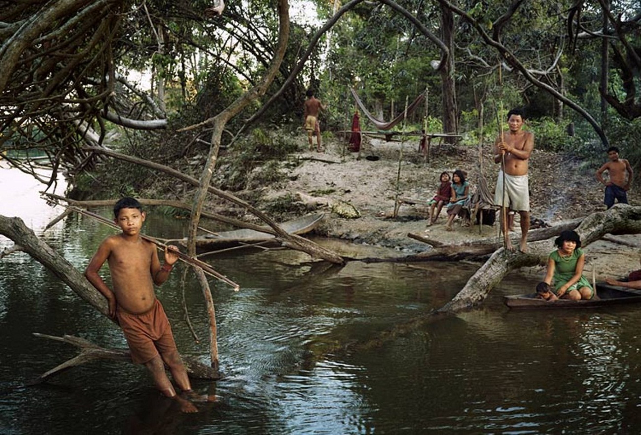 Какое племя жило на реке