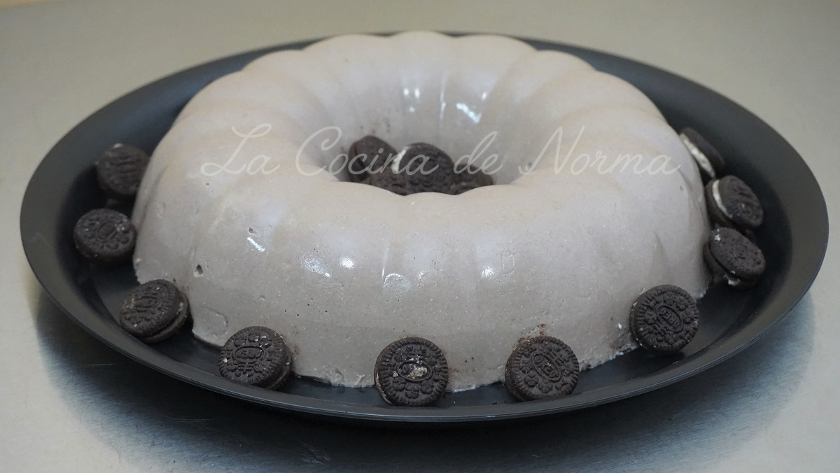 GELATINA DE GALLETA OREO Y QUESO CREMA La Cocina de Norma