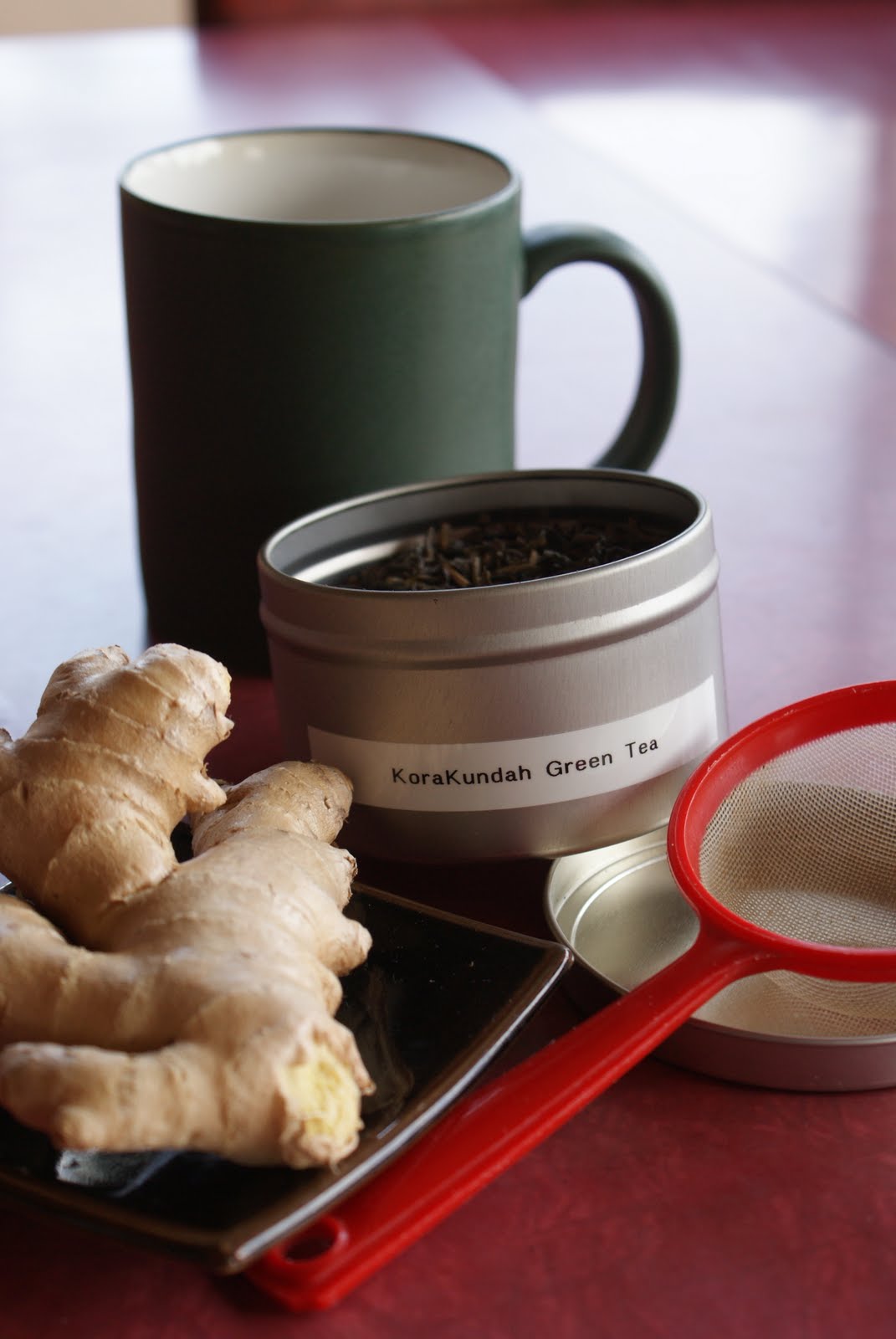 Joy's Organic Kitchen Ginger Green Tea