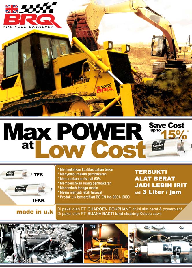 Brosur Broquet Untuk Industri Broquet Fuel Catalyst Alat