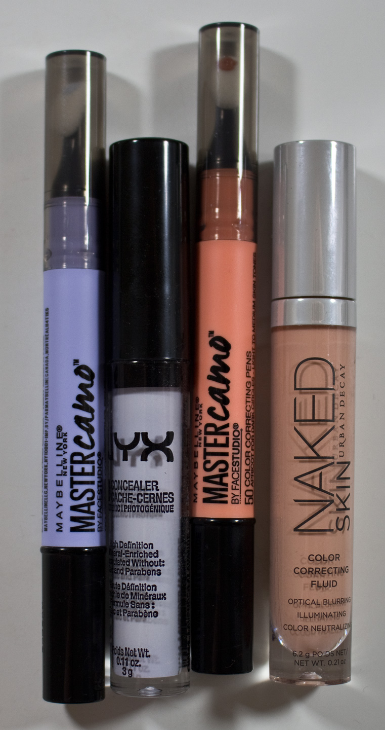 WARPAINT and Unicorns Maybelline Master Camo Color Correcting Pens in