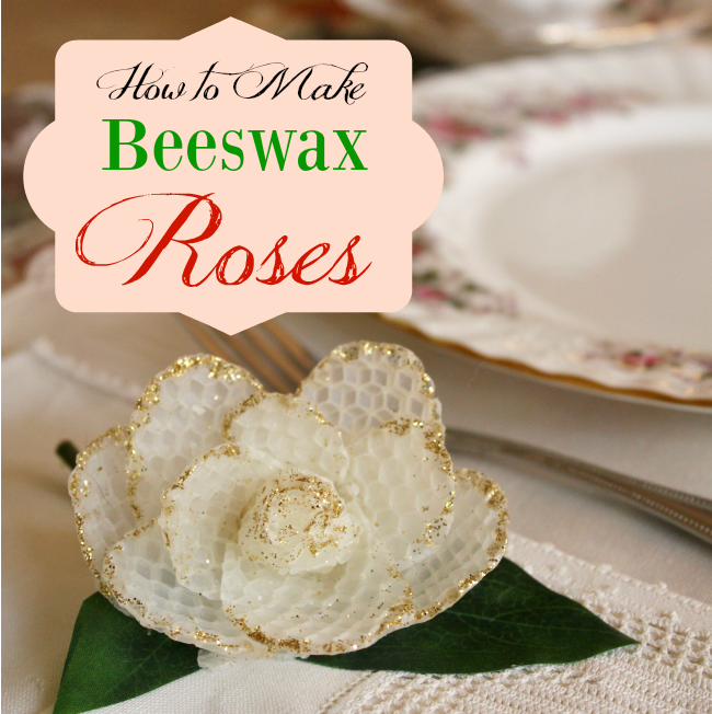 How to Make a Beeswax Rose Crafts a la mode