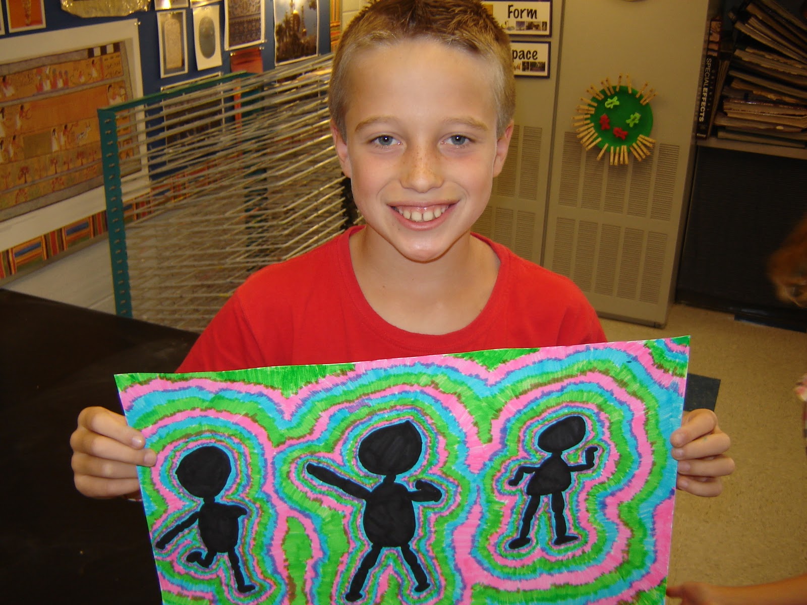 Jamestown Elementary Art Blog: People in Motion!