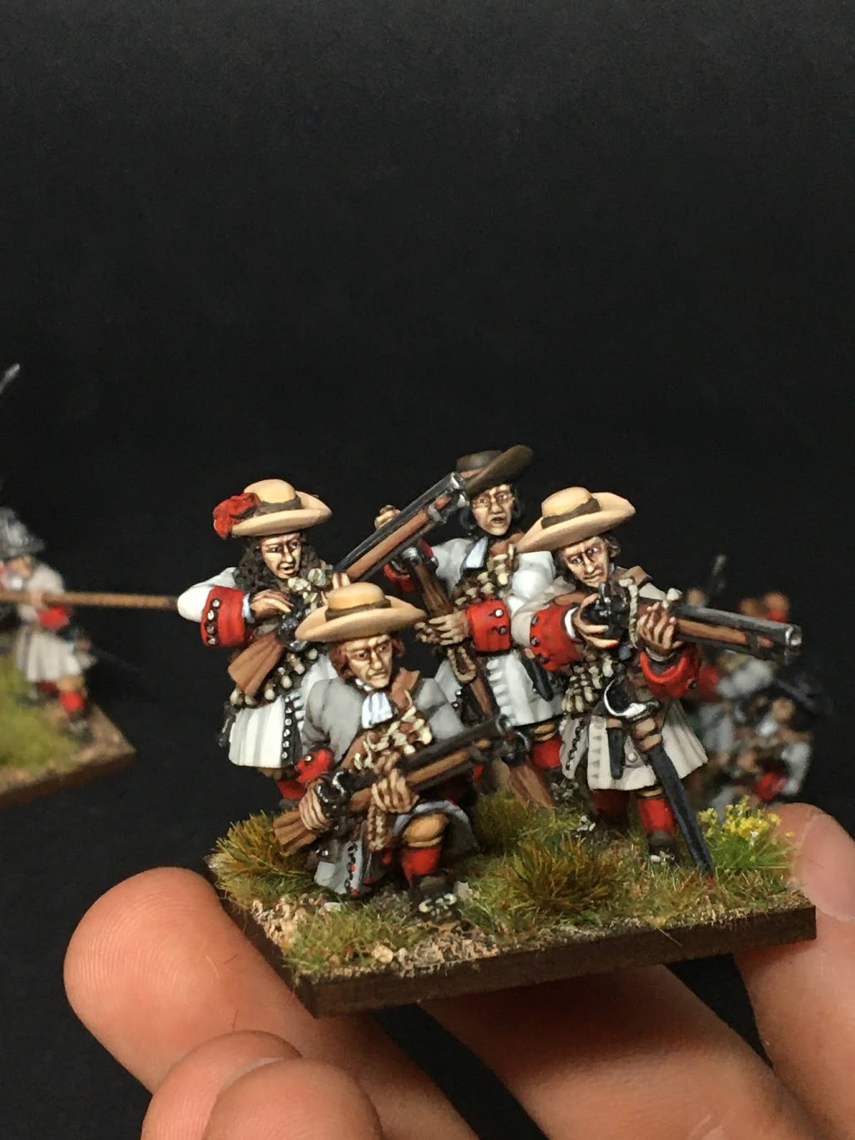 Spanish Lead Painting Finished another late Tercio