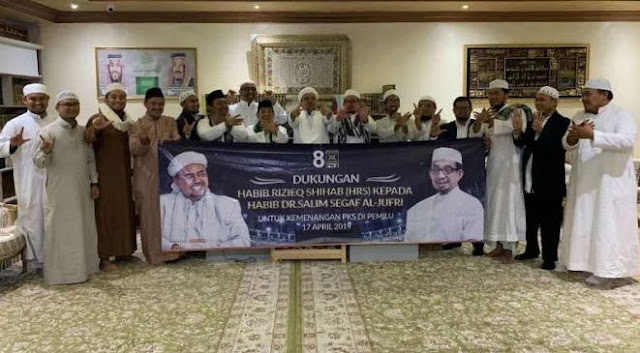 habib rizieq dukung pks