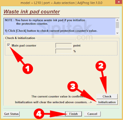 Cara Reset Printer Epson L210 Cara Reset Printer Epson L210