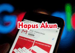 cara menghapus akun google di hp android