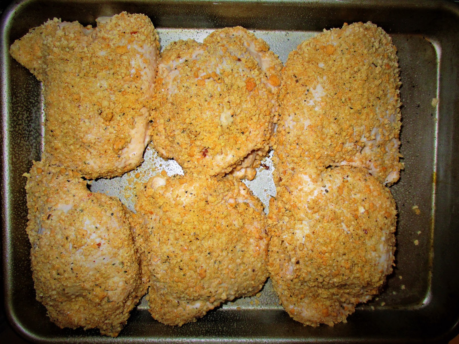 Christine's Cooking Air Fryer Homemade Shake 'N Bake Chicken Thighs