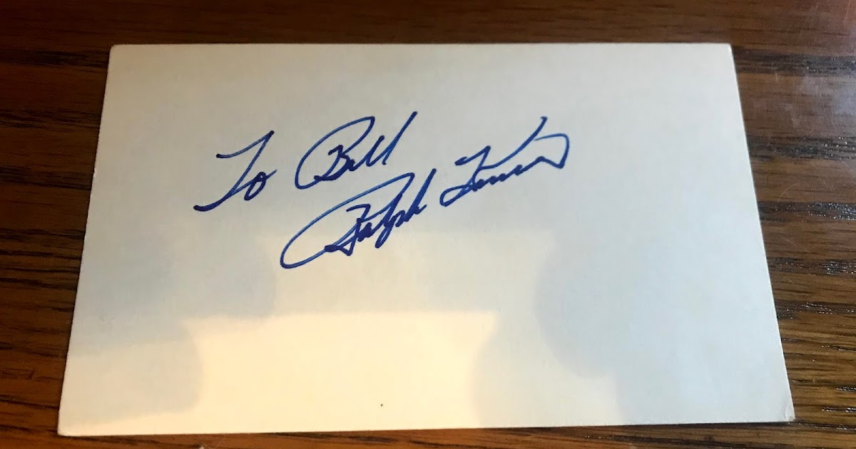 Baseball Hall of Fame Autograph Collection: Ralph Kiner (1922-2014)