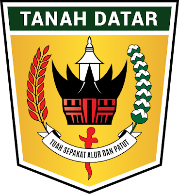 Lambang Kabupaten Tanah Datar Sumatera Barat [237desain.blogspot.com]