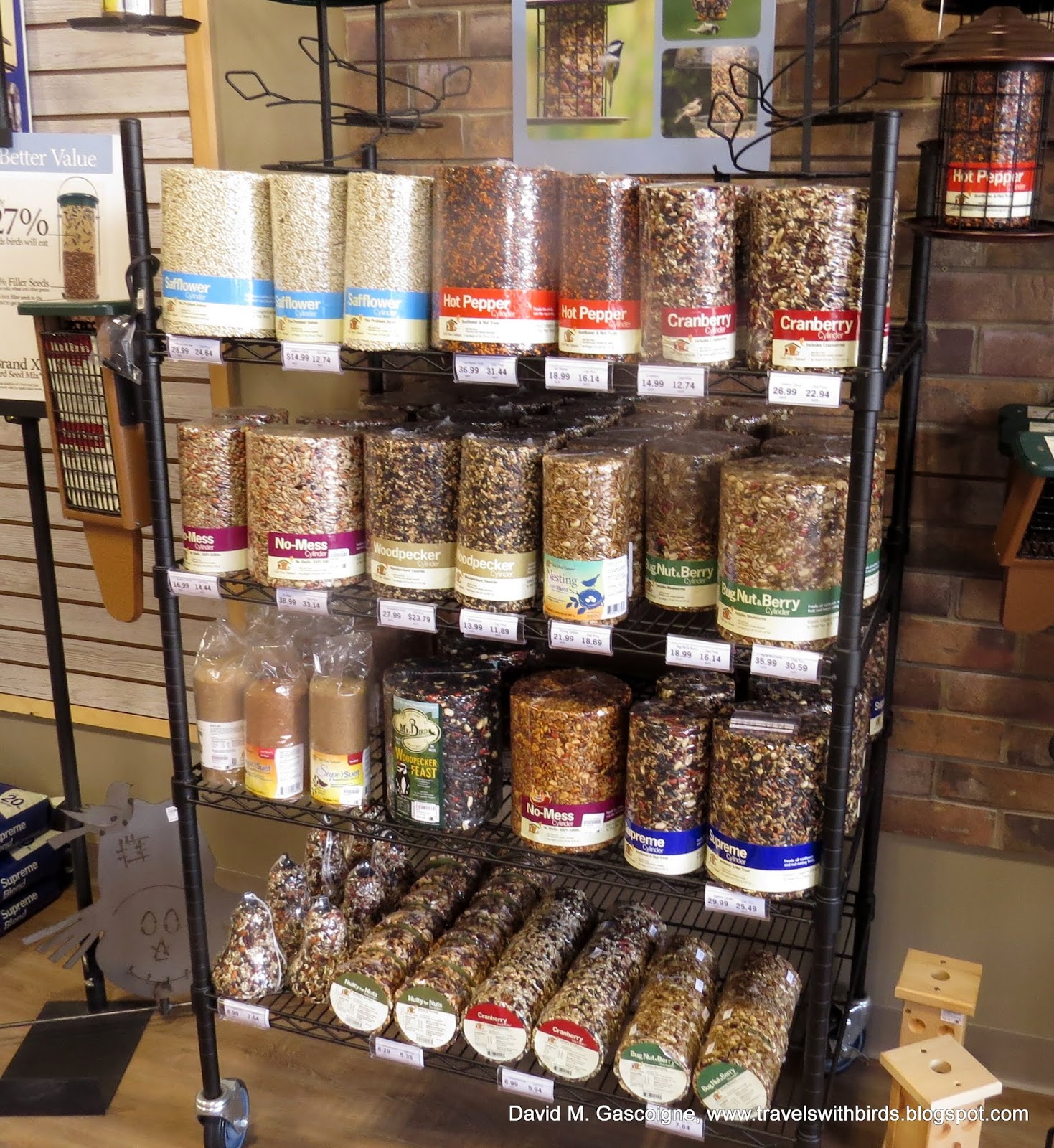 Wild Birds Unlimited, Kitchener, ON Travels With Birds