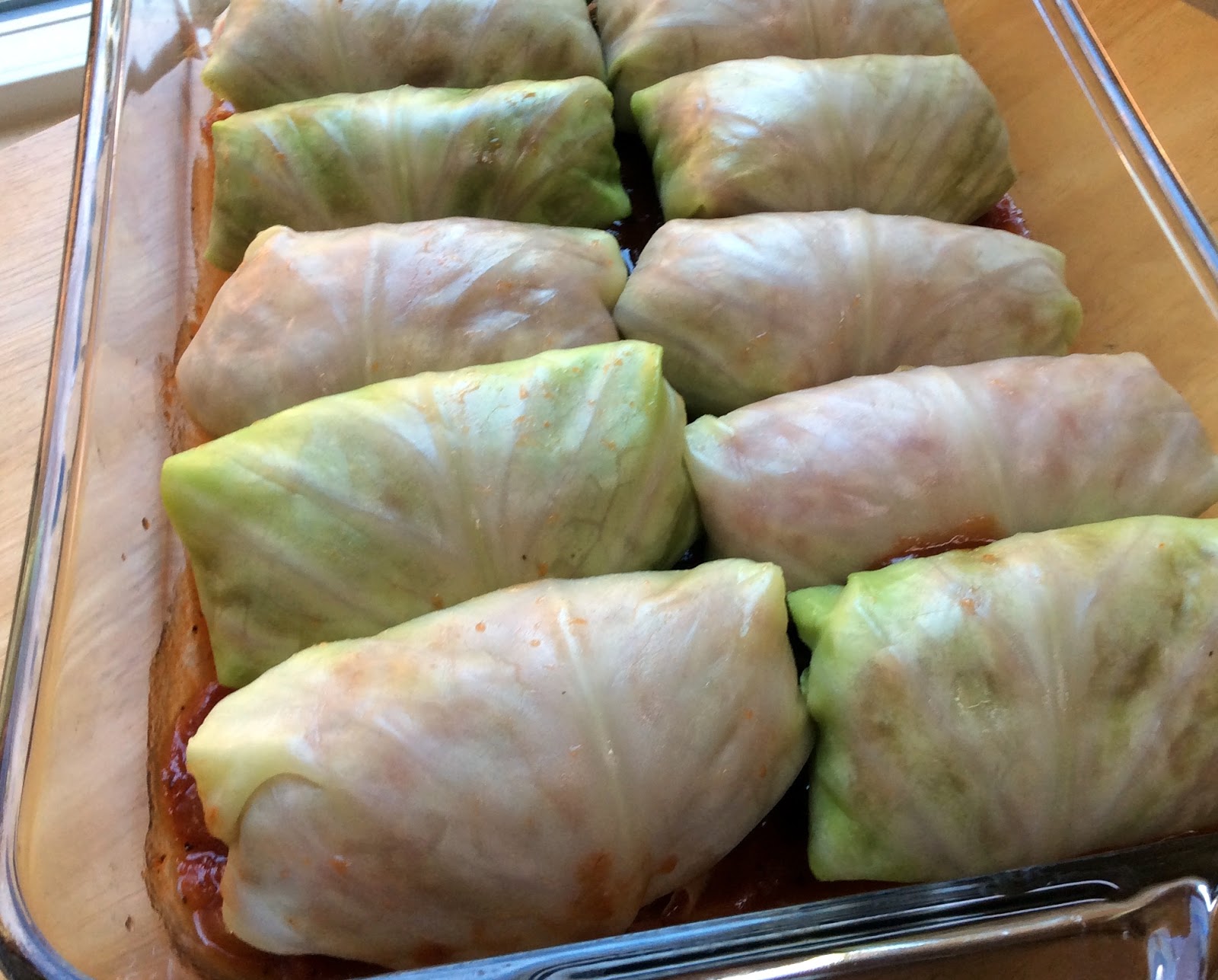 COOK WITH SUSAN Stuffed Cabbage with Tomato Gravy