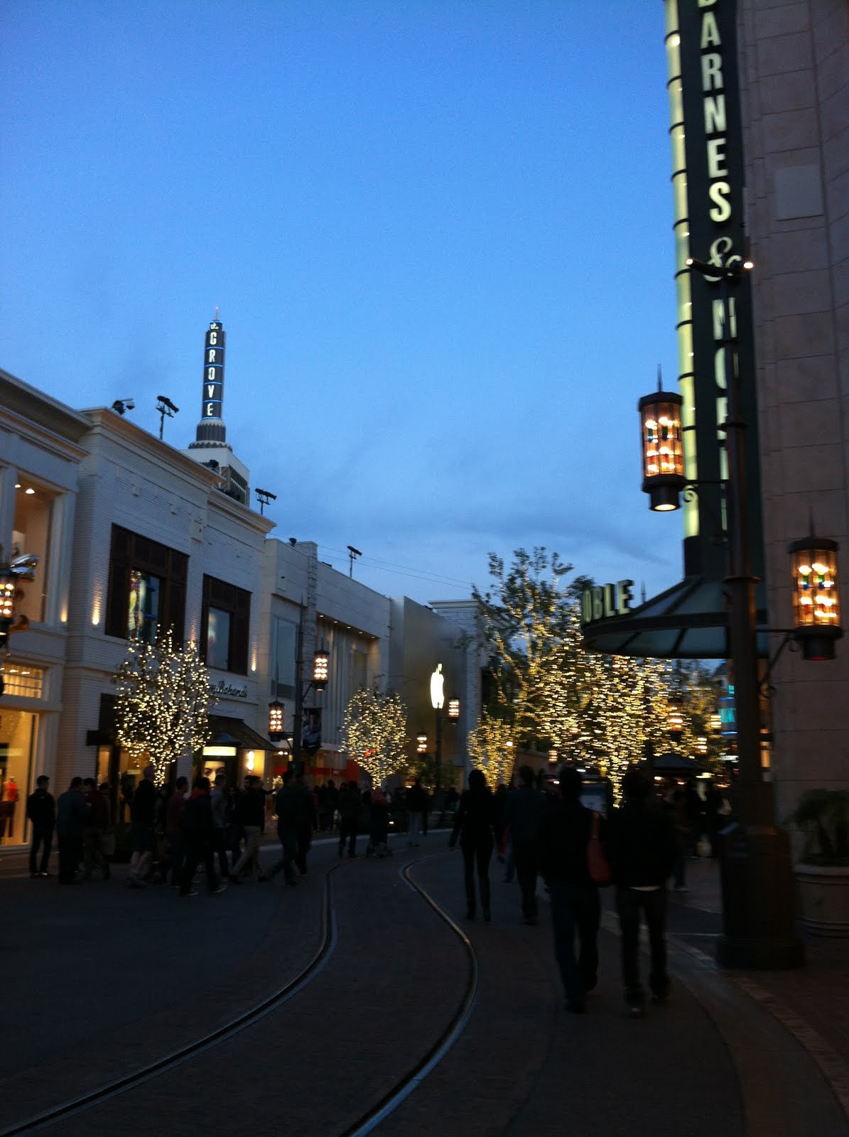 Home Sweet Hollywood Happy New Year, The Grove and The Hollywood Dell