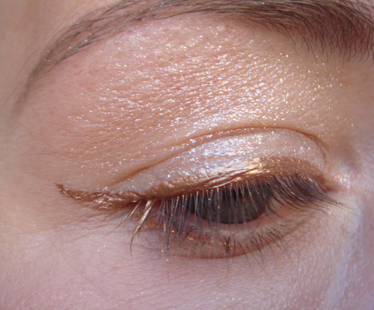 Crystal's Reviews Collistar Bronze Look Jewel eye shadow strass effect