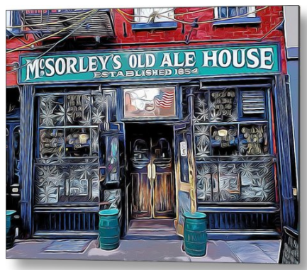 McSORLEY'S OLD ALE HOUSE -  Since 1854