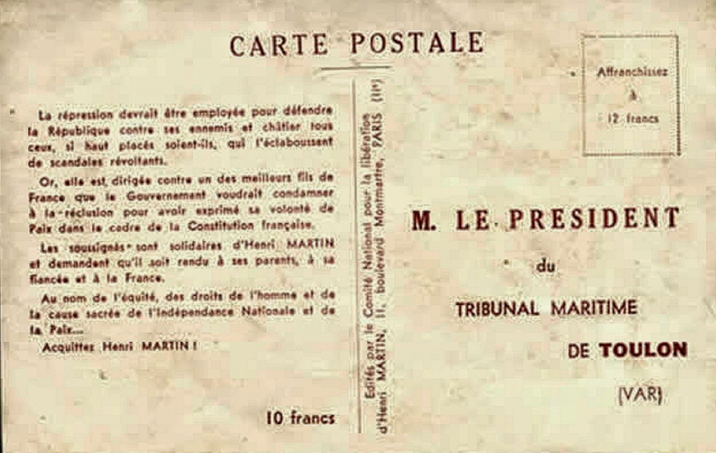 Pablo Neruda HENRI MARTIN