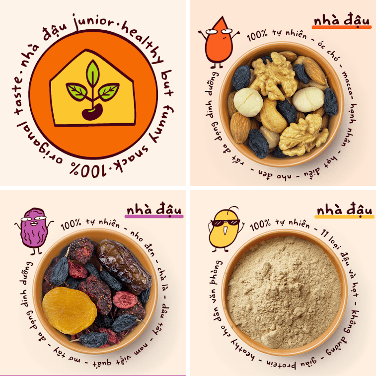 [A36] Mixnuts ăn vặt tự nhiên cho Bà Bầu ăn sáng tốt nhất