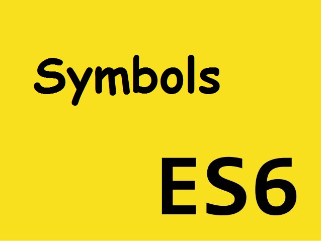 ES6: Символы (symbols)  (XV).